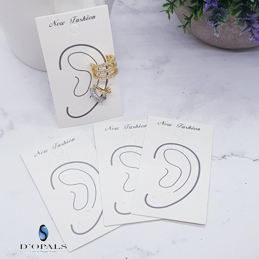 CARTON EXHIBIDOR EARCUFF 10 PCS