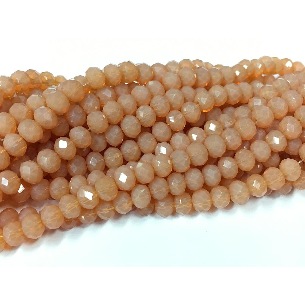 CRISTAL RONDEL ZAPOTE 6MM