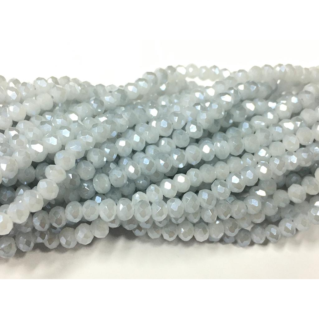 CRISTAL RONDEL GRIS CLARO 4MM
