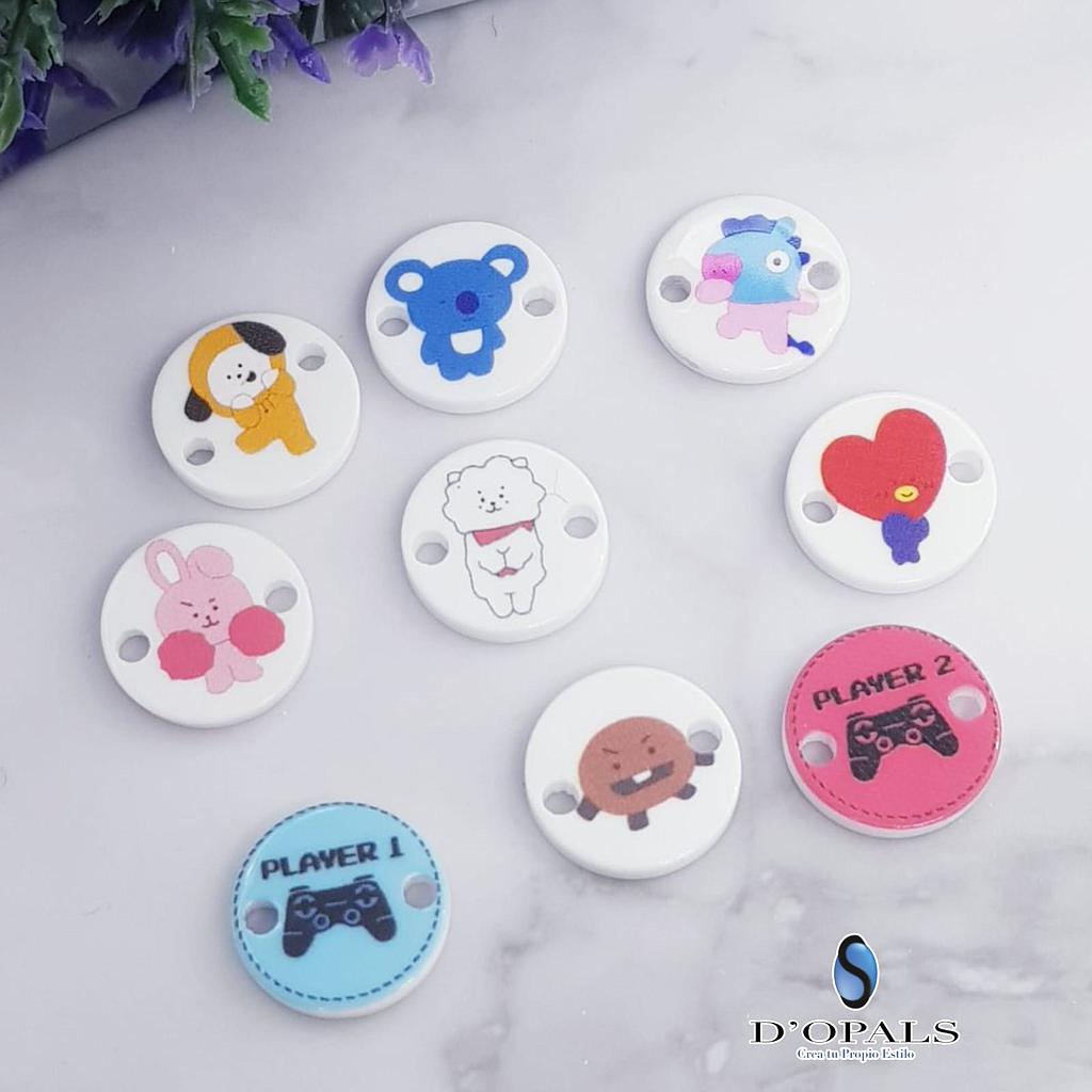 DIJES BTS ACRILICO 7PCS