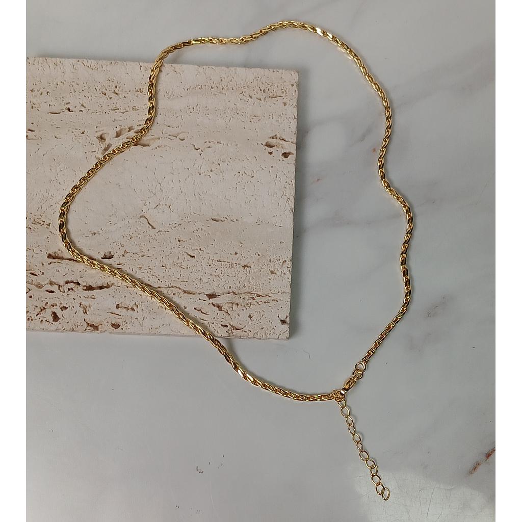 CADENA TERMINADA DE MICROCIRCONIA CON EXTENSOR