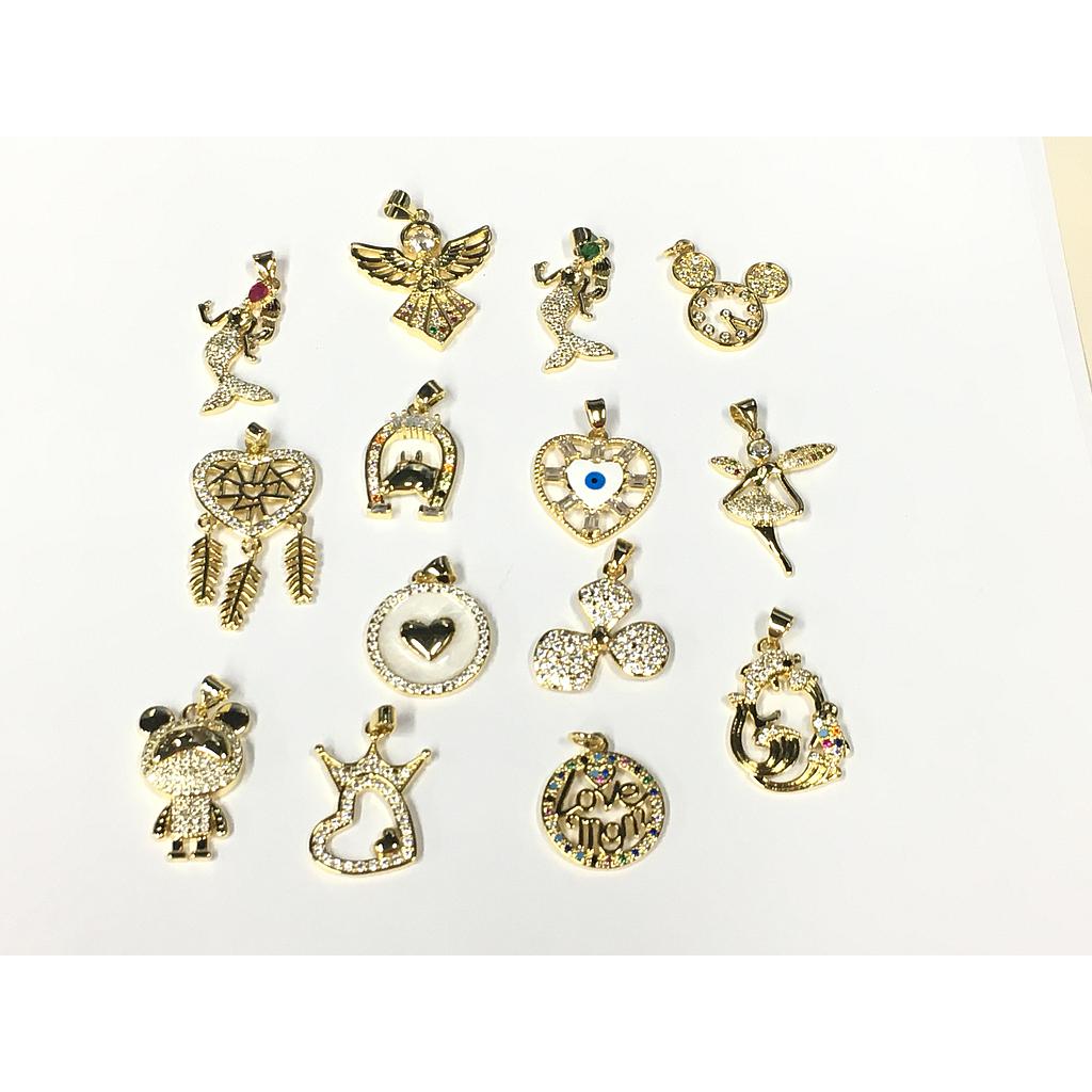 DIJE VARIOS MICROCIRCONIA