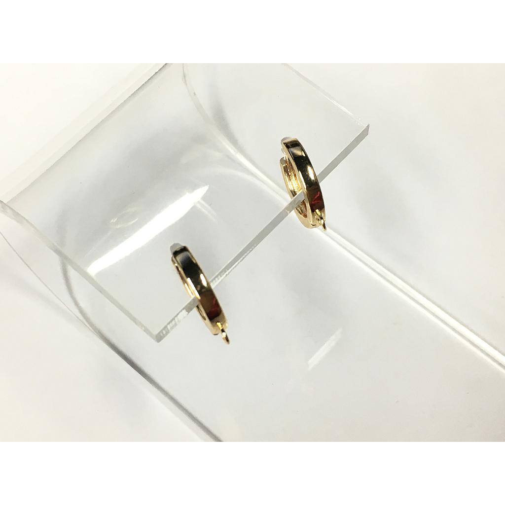 ARGOLLAS 14MM ELECTROENCHAPADO