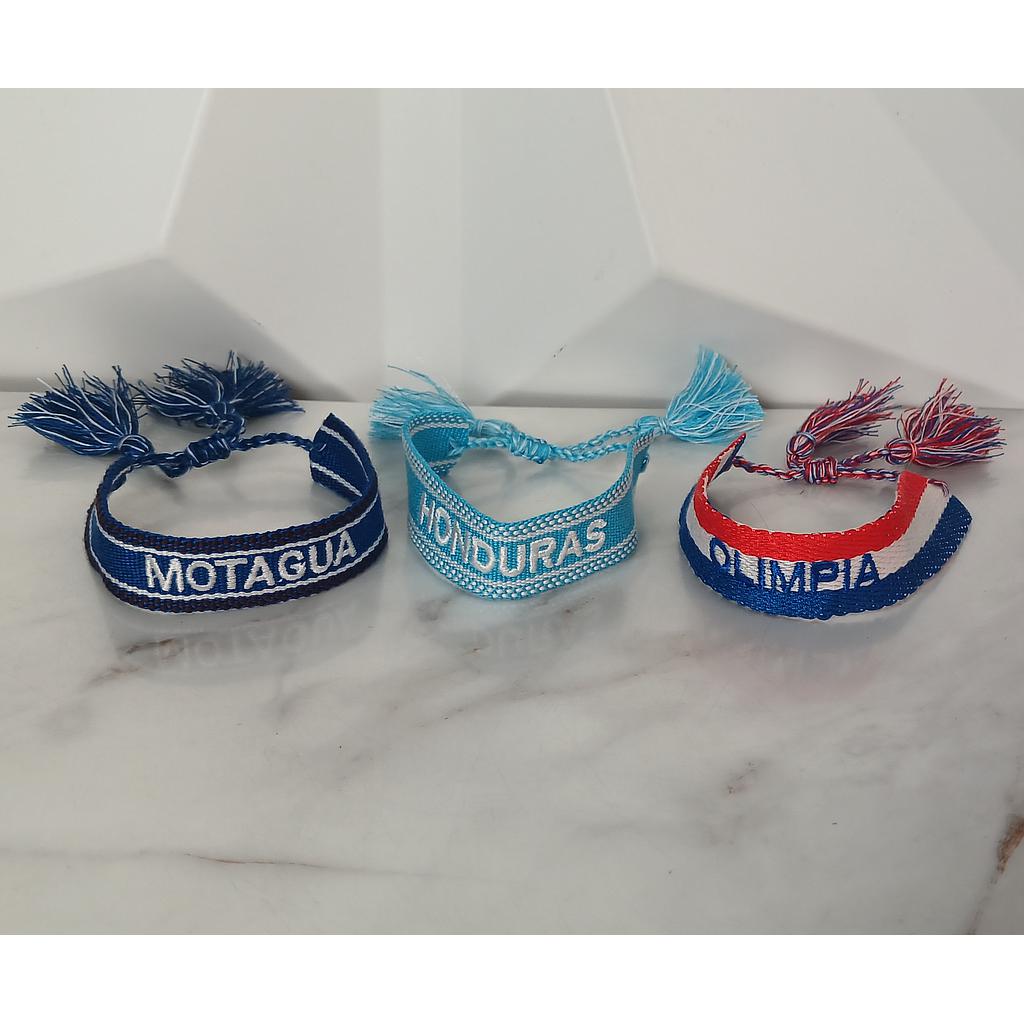 PULSERAS AJUSTABLES DE HILO