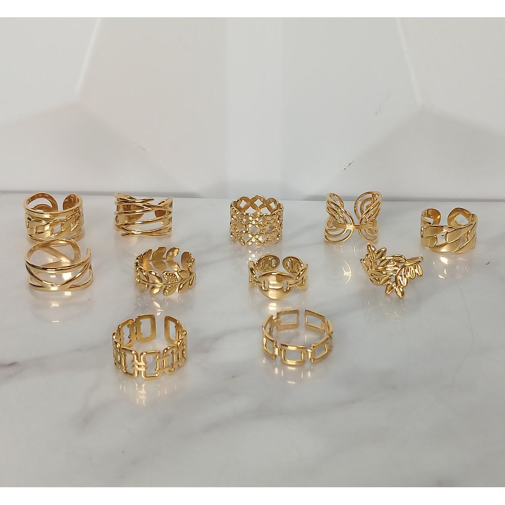 ANILLOS AJUSTABLES ACERO