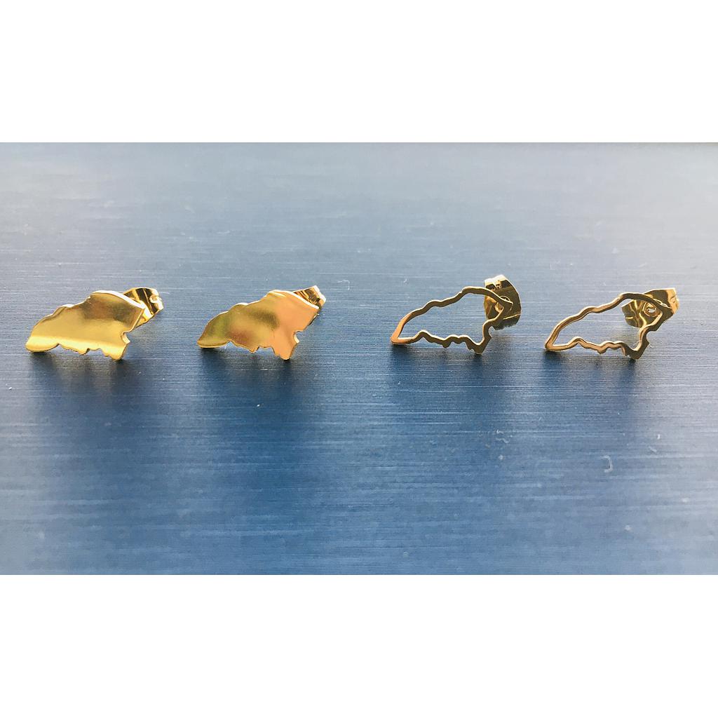 ARETES MAPA DE HONDURAS ACERO