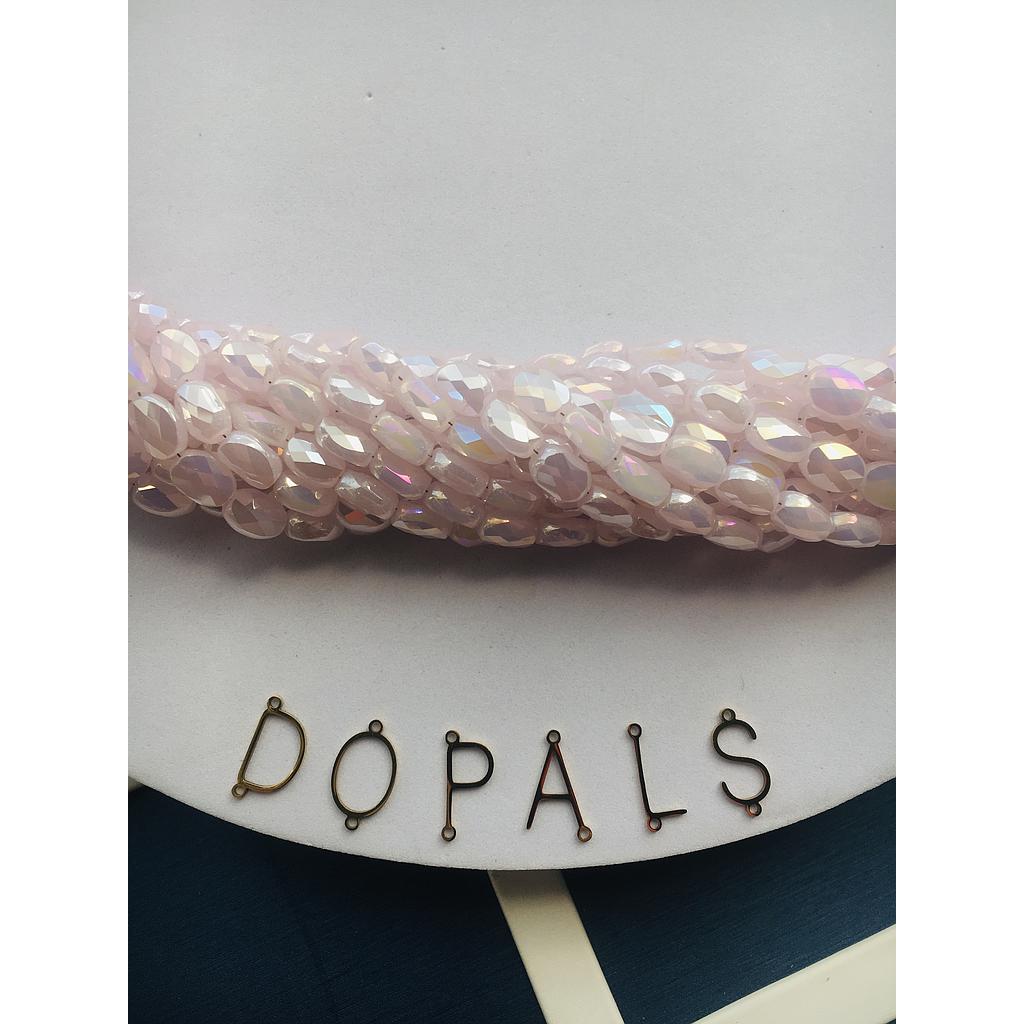 CRISTAL DE FORMAS FACETEADO 6X8MM LIQUIDACION