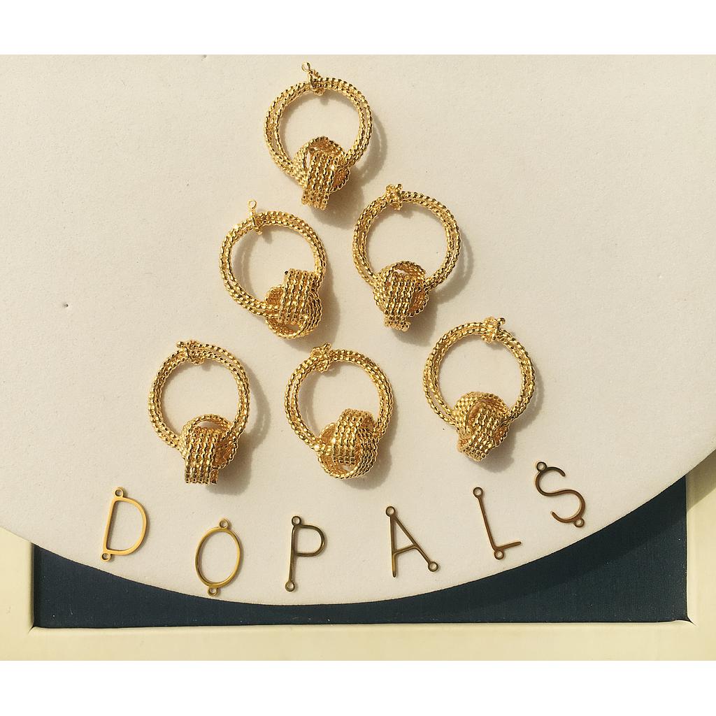 DIJE DE ARGOLLAS ELECTROENCHAPADO