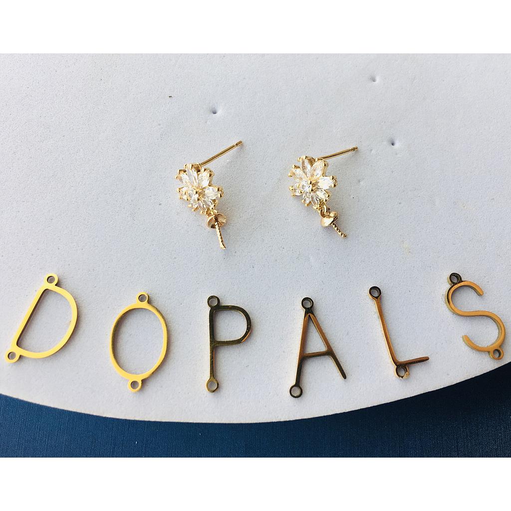 PATENTE FLOR CON PIN ELECTROENCHAPADO