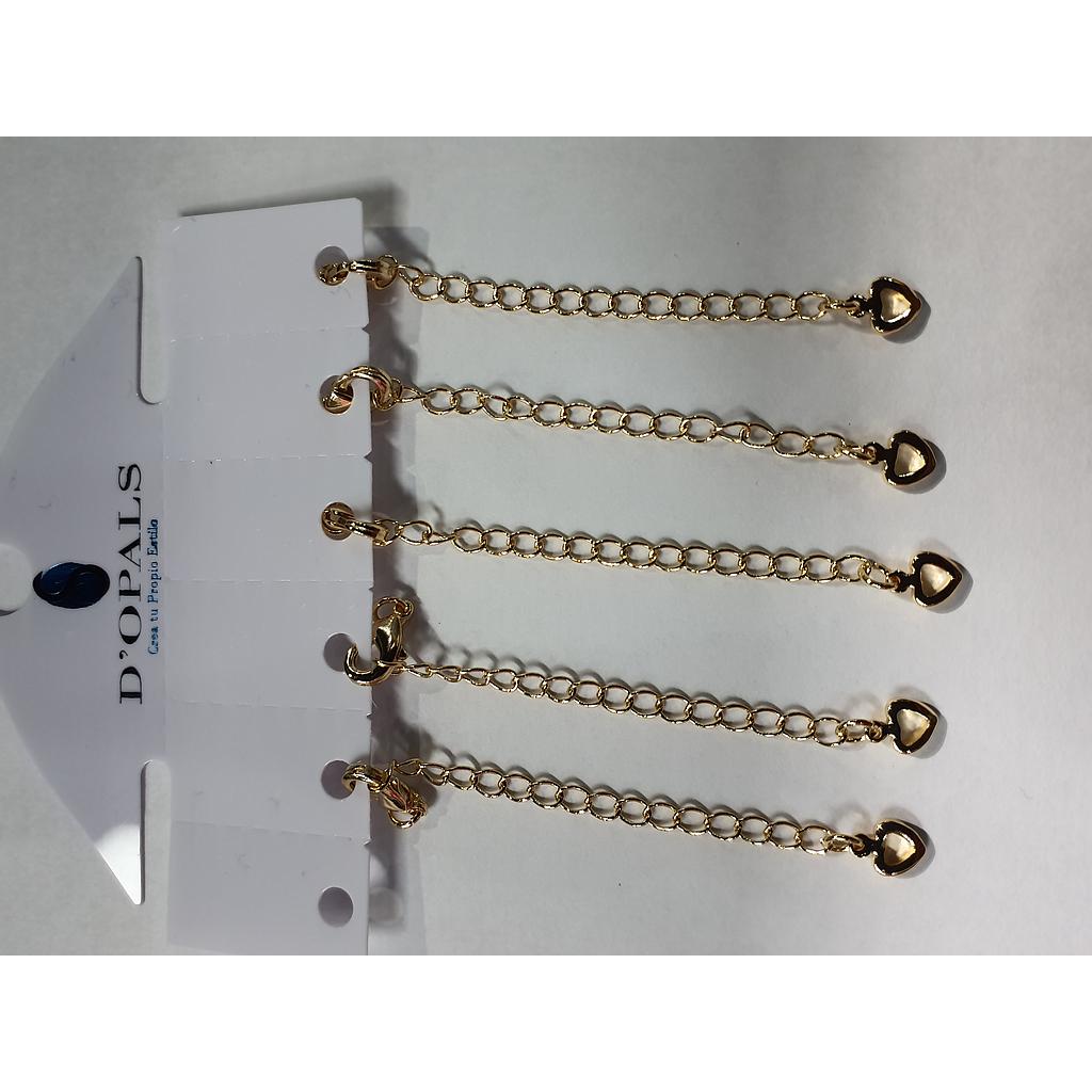 BROCHE PERIC0 CON CADENA EXTENCION ELECTROENCHAPADO