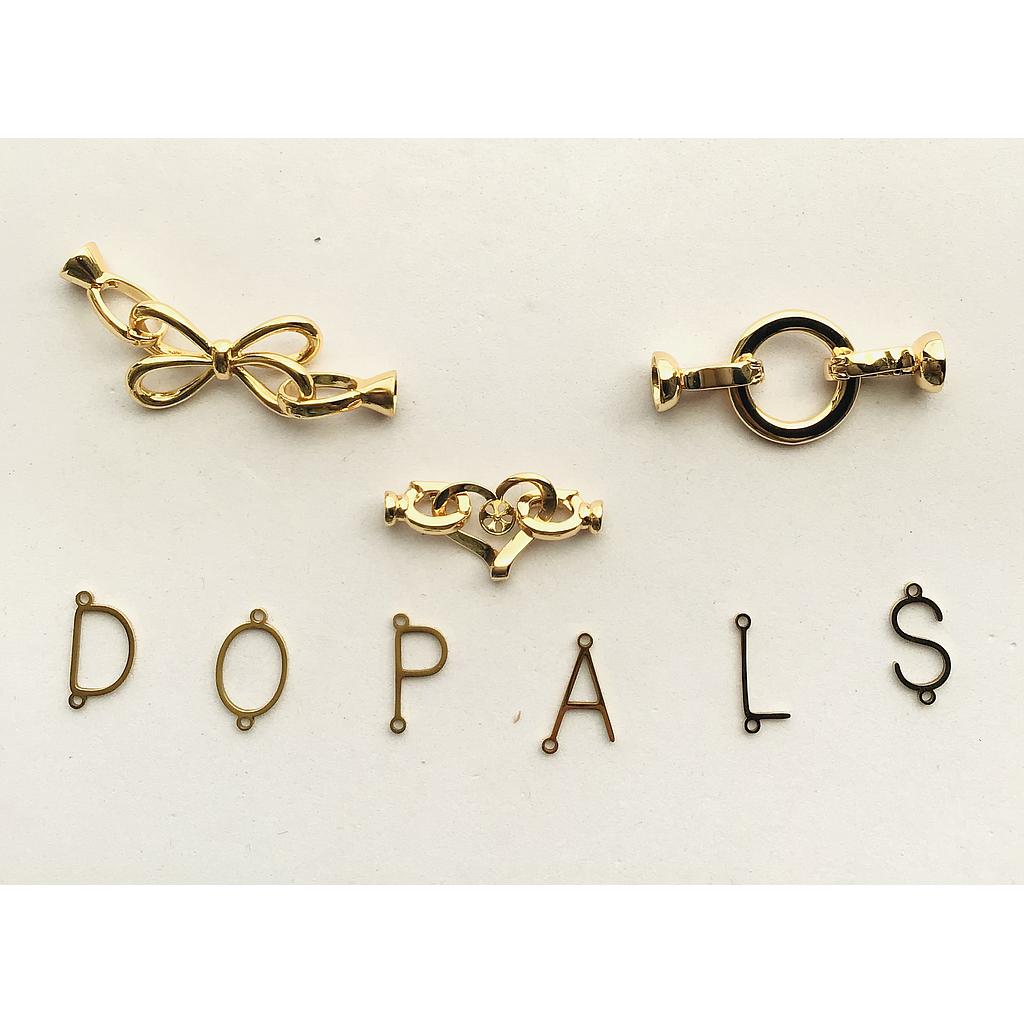 BROCHES DESMONTABLES ELECTROENCHAPADO