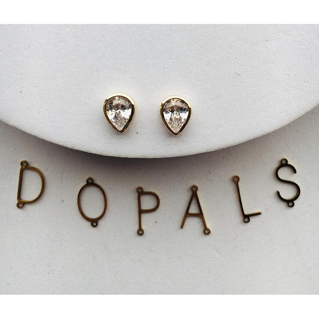 DIJE CON CIRCON ELECTROENCHAPADO