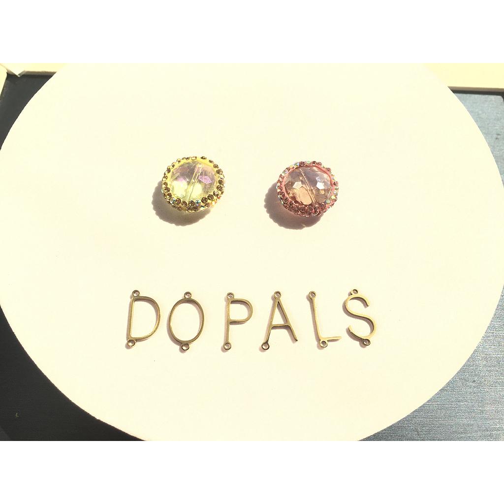 SEPARADOR DE CRISTAL CON DRUZY