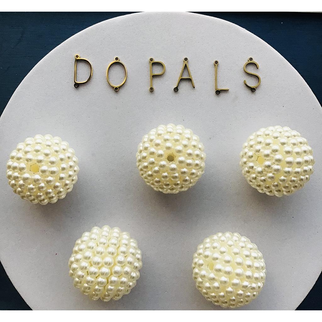 SEPARADOR ACRILICO REDONDO 28MM 3PCS