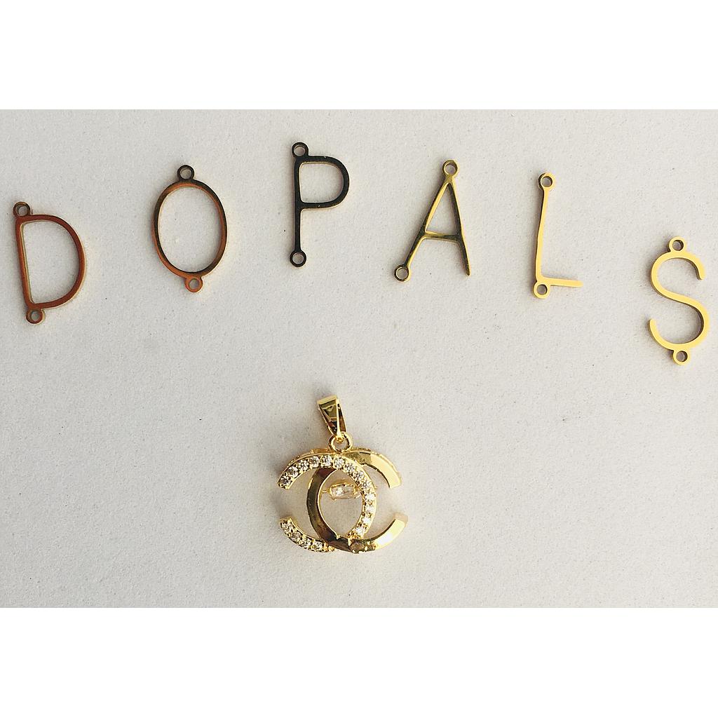 DIJE DE MARCA CHANEL MICROCIRCONIA