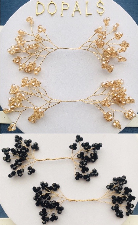 ACCESORIO ALAMBRISMO CON CRISTAL