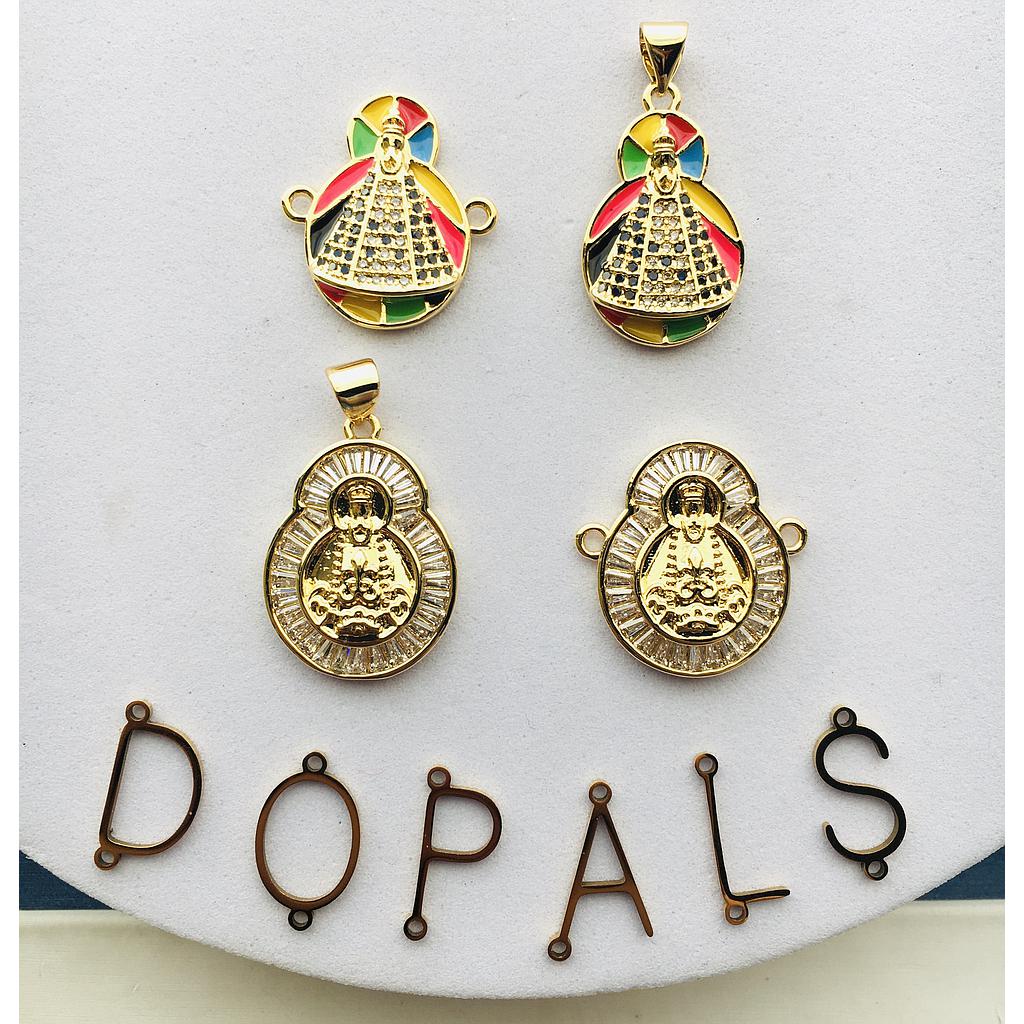 DIJE VIRGEN DE SUYAPA MICROCIRCONIA