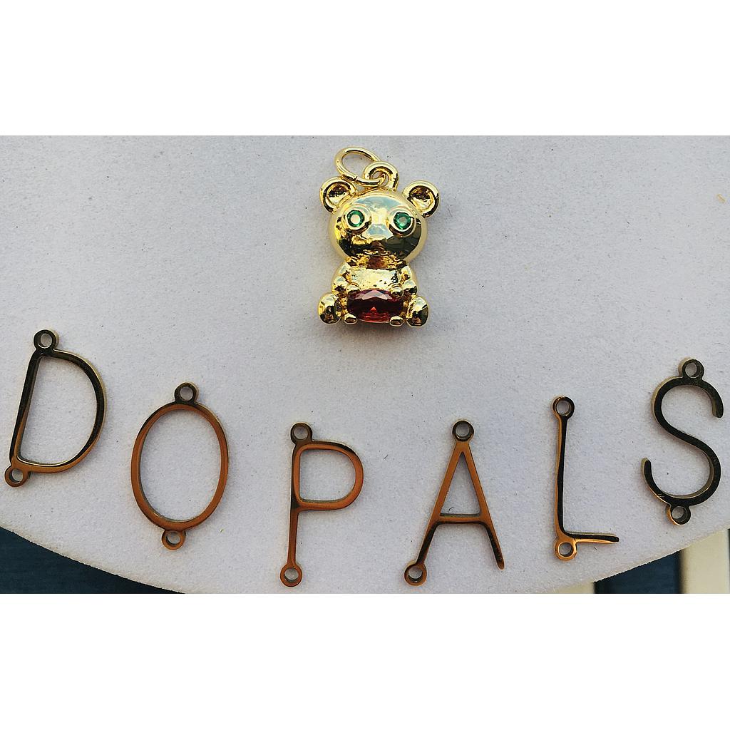 DIJE DE OSO MICROCIRCONIA