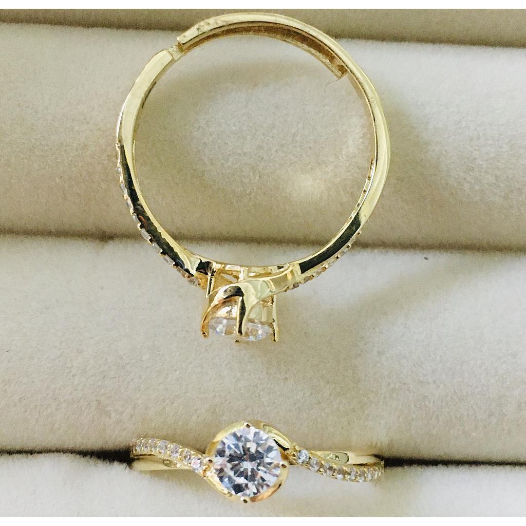 ANILLO DE COMPROMISO PLATA 925