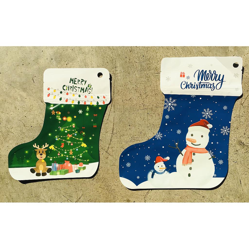 BOLSAS BOTAS NAVIDEÑAS ZIPLOC