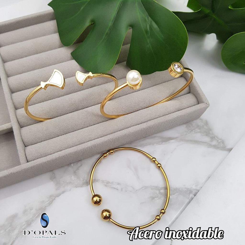 PULSERA TIPO ARO DE ACERO