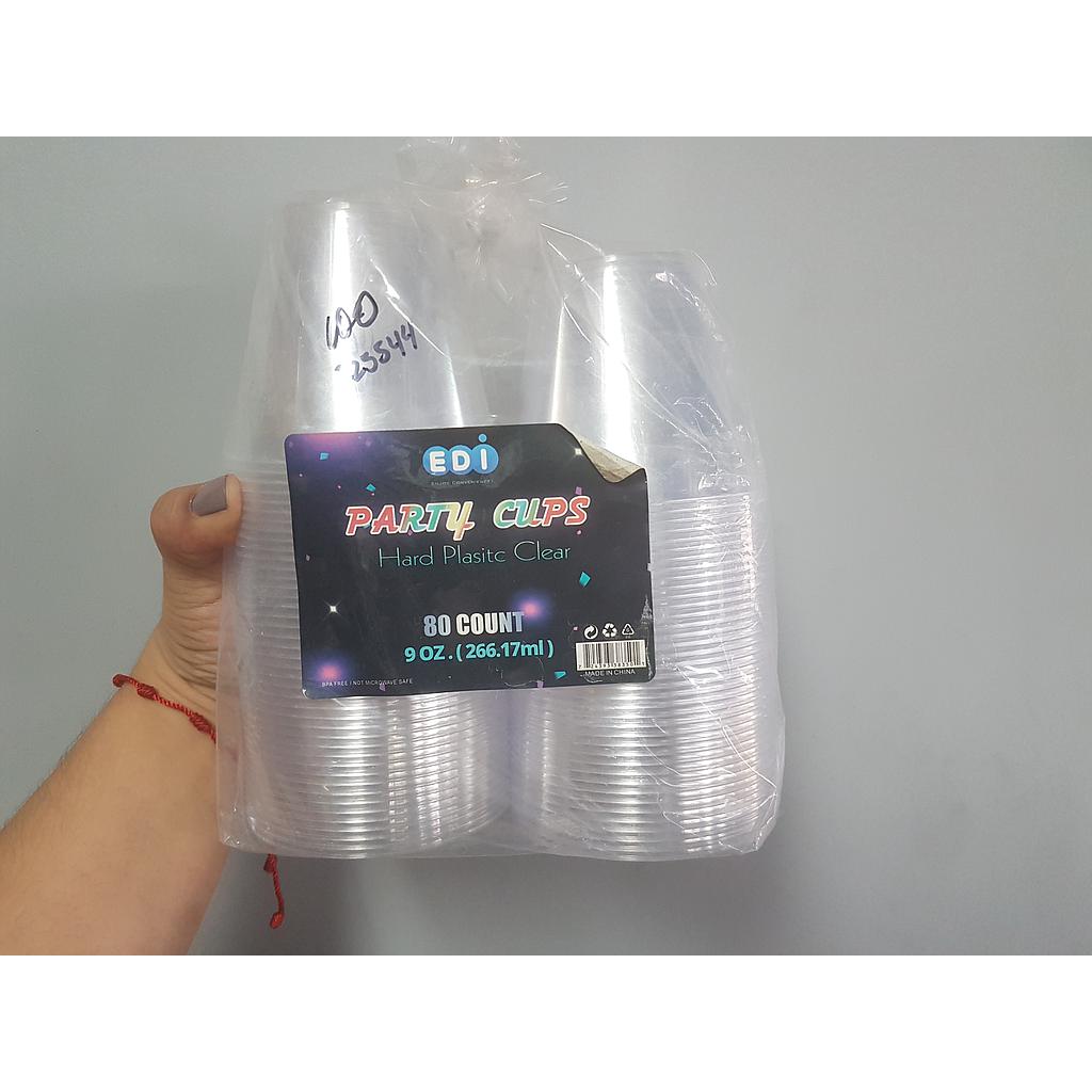 COPAS PLATICAS TRASPARENTE