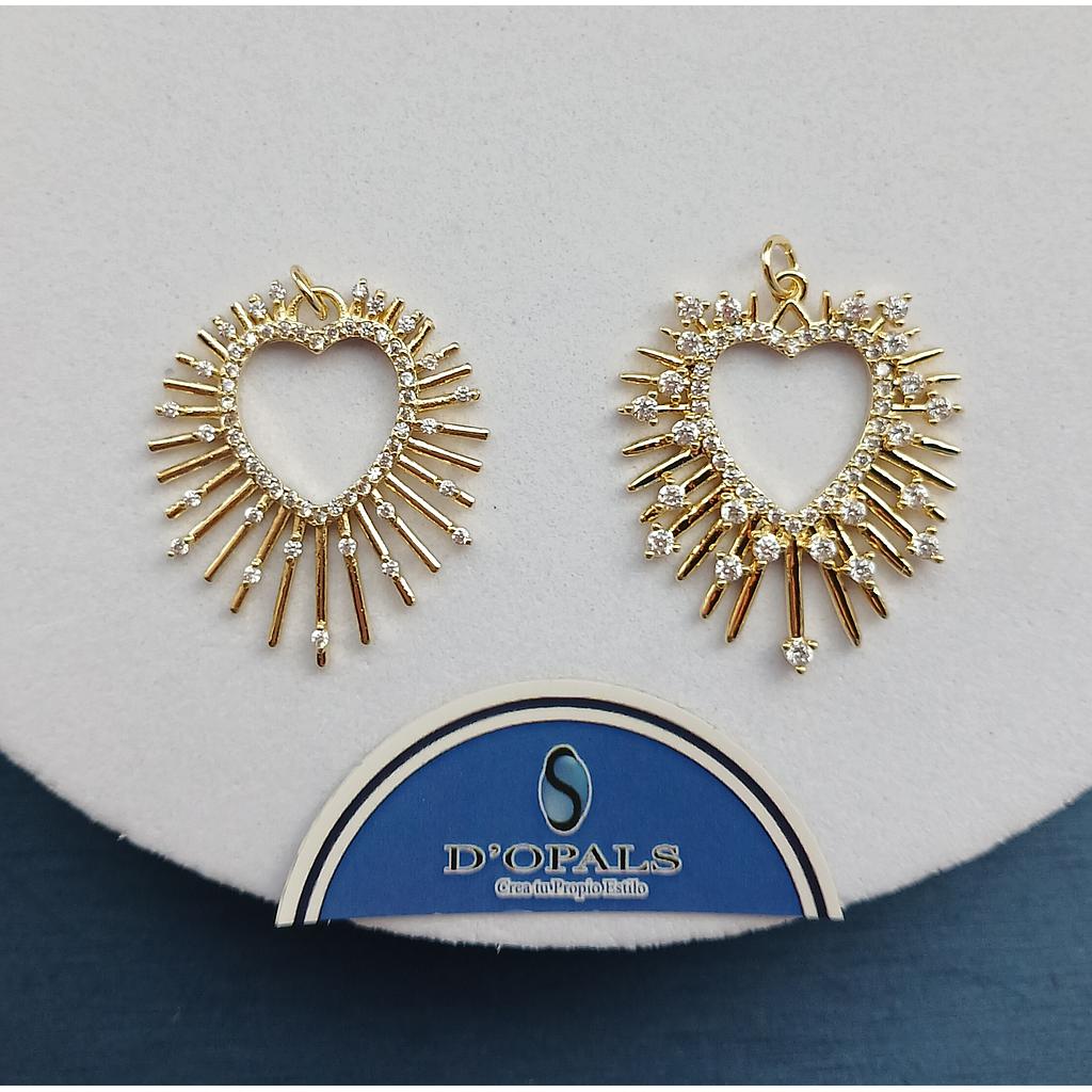 DIJES DE CORAZONES MICROCIRCONIA