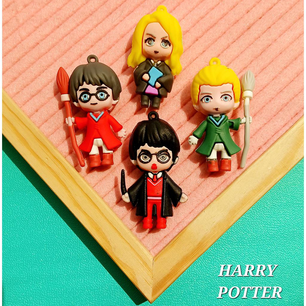 DIJES DE HARRY POTTER RESINA 4D 4PCS