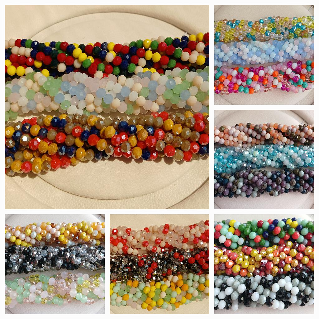 CRISTAL RONDEL MULTICOLOR 6MM