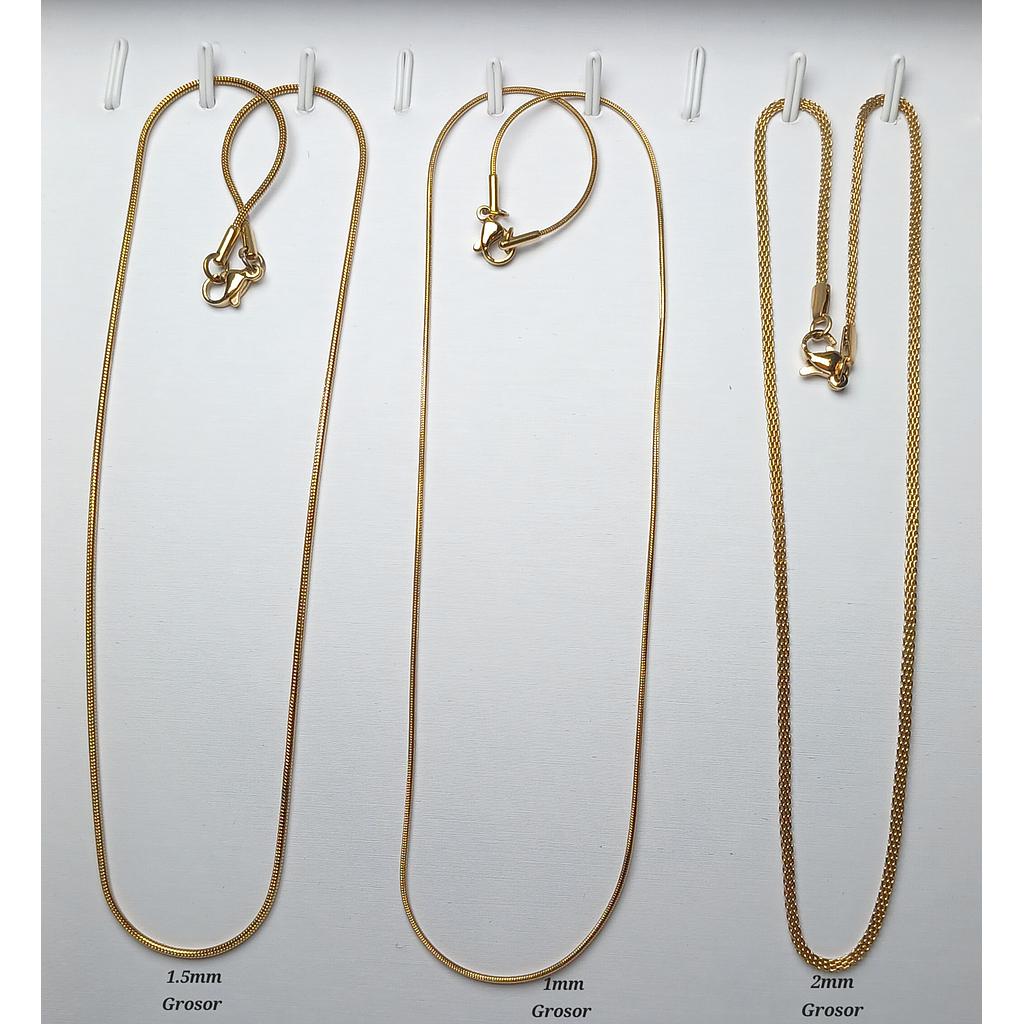 CADENAS TERMINADAS DE ACERO 40CM