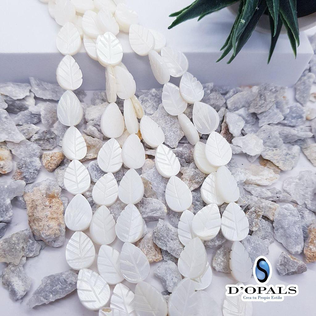 CONCHA NACAR HOJA 10x14MM