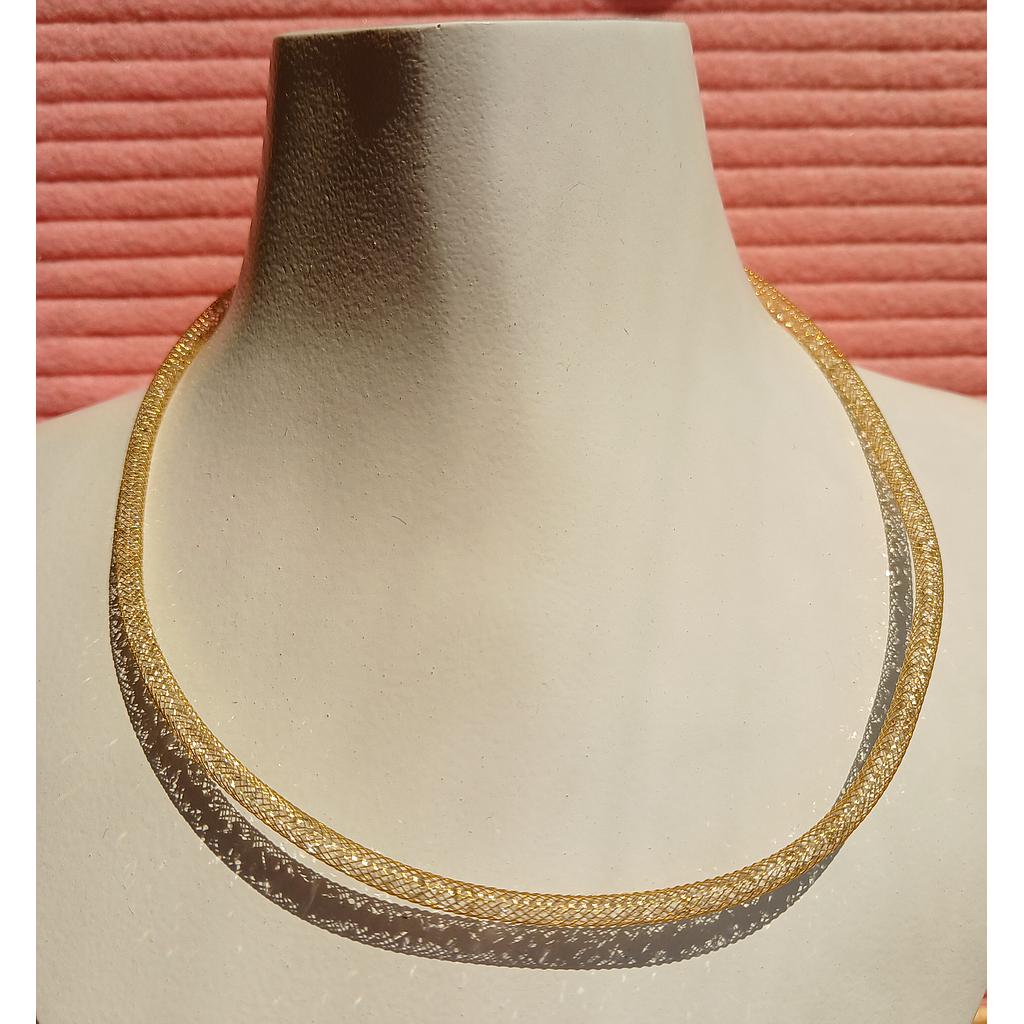 COLLAR DE CORDON MAGUERA CON CRISTALES