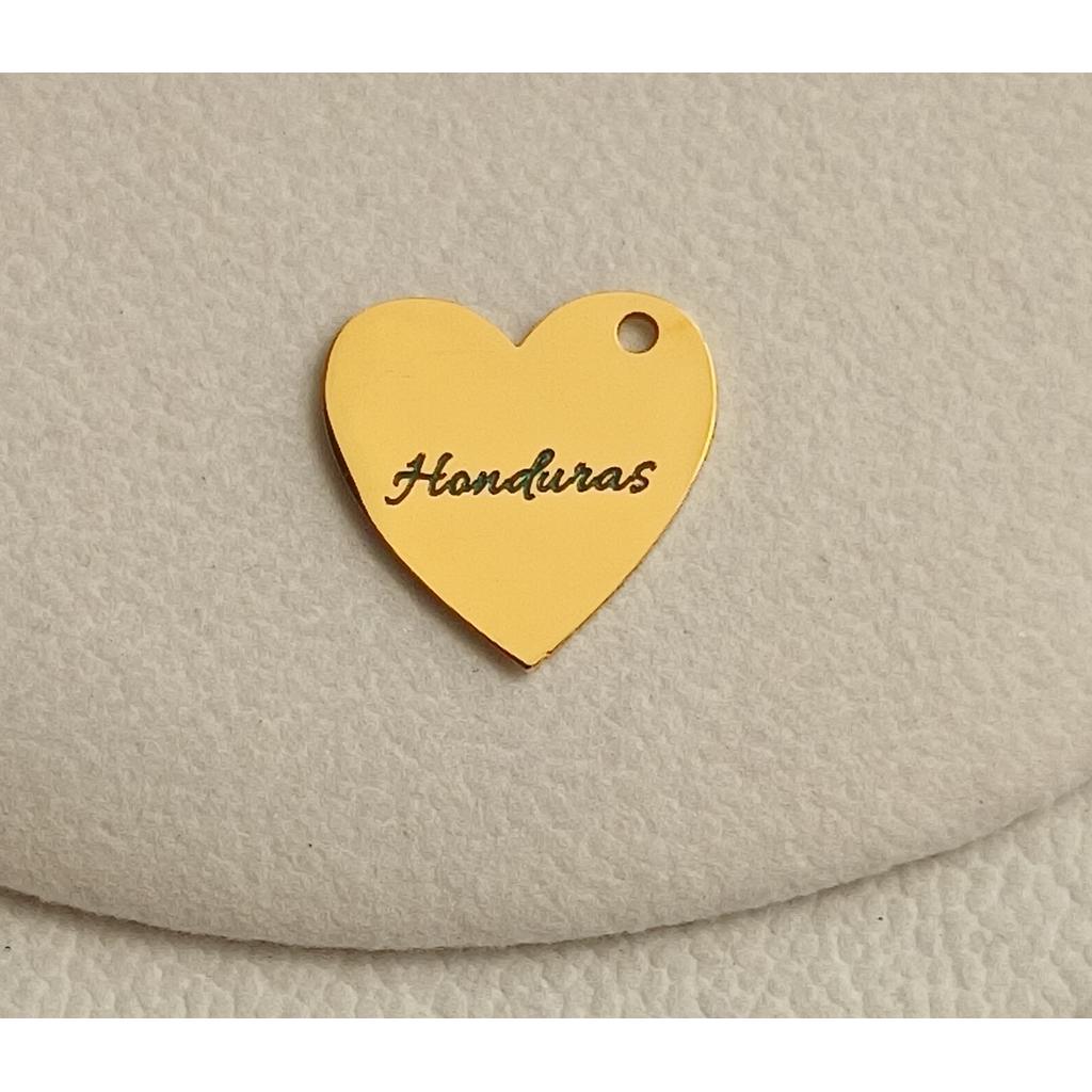 DIJE DE HONDURAS ACERO