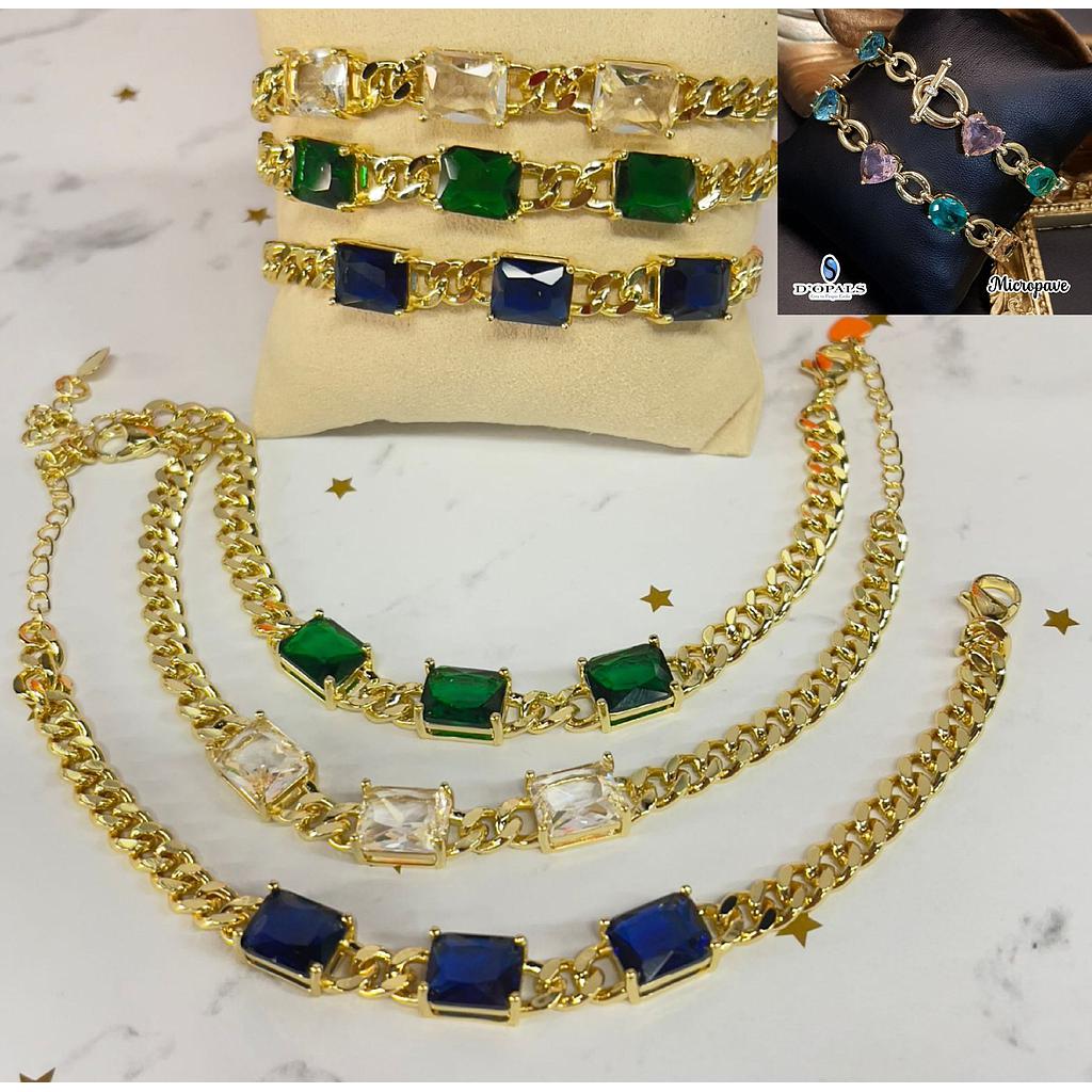 PULSERAS DE MICROCIRCONIA