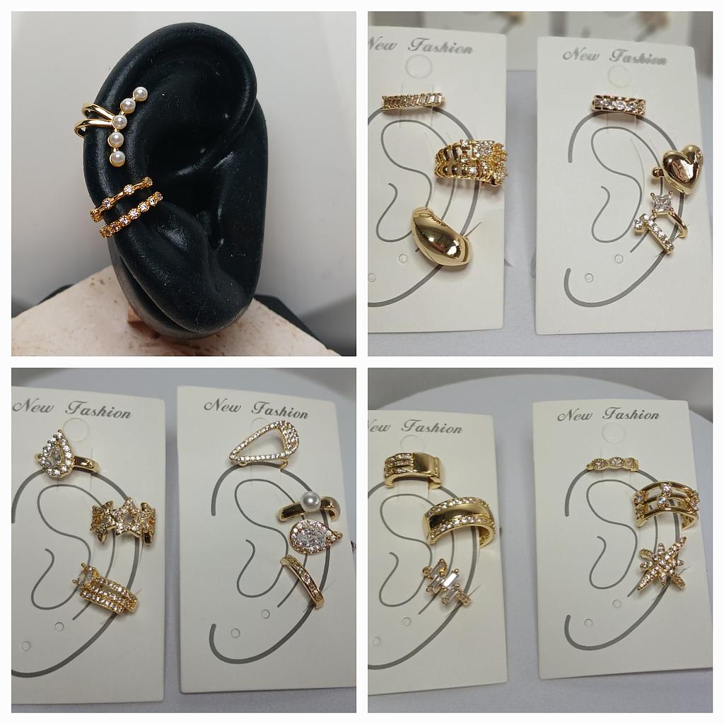 EAR CUFF DE MICROCIRCONIA