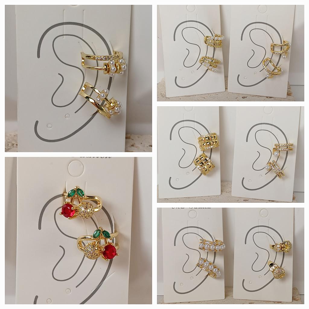 EAR CUFF DE MICROCIRCONIA