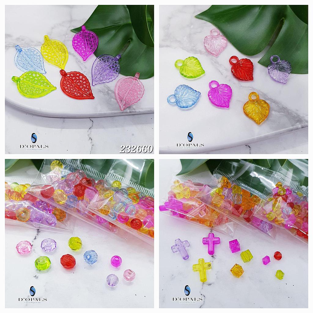 SEPARADOR Y DIJES ACRILICOS 8GRS