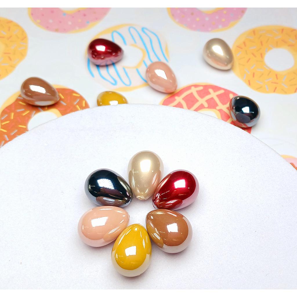 PERLA ACRILICA DE GOTA 13x18MM