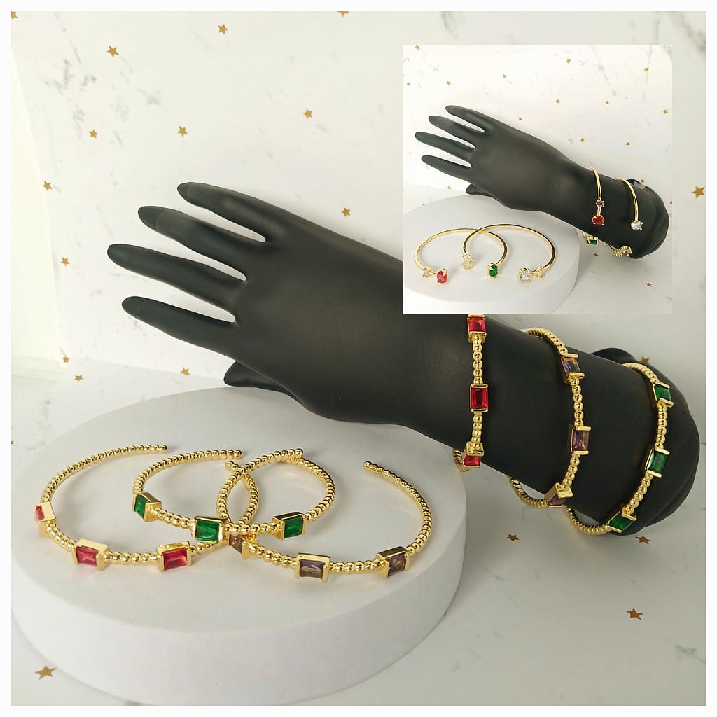 BRAZALETES DE MICROCIRCONIA