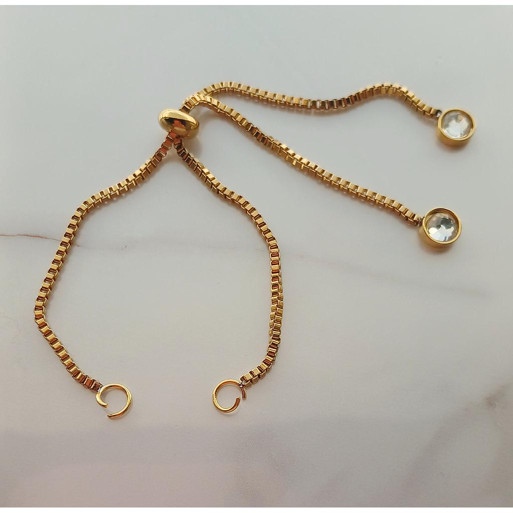 FAJA CORREDIZA DE ACERO CON CRISTAL