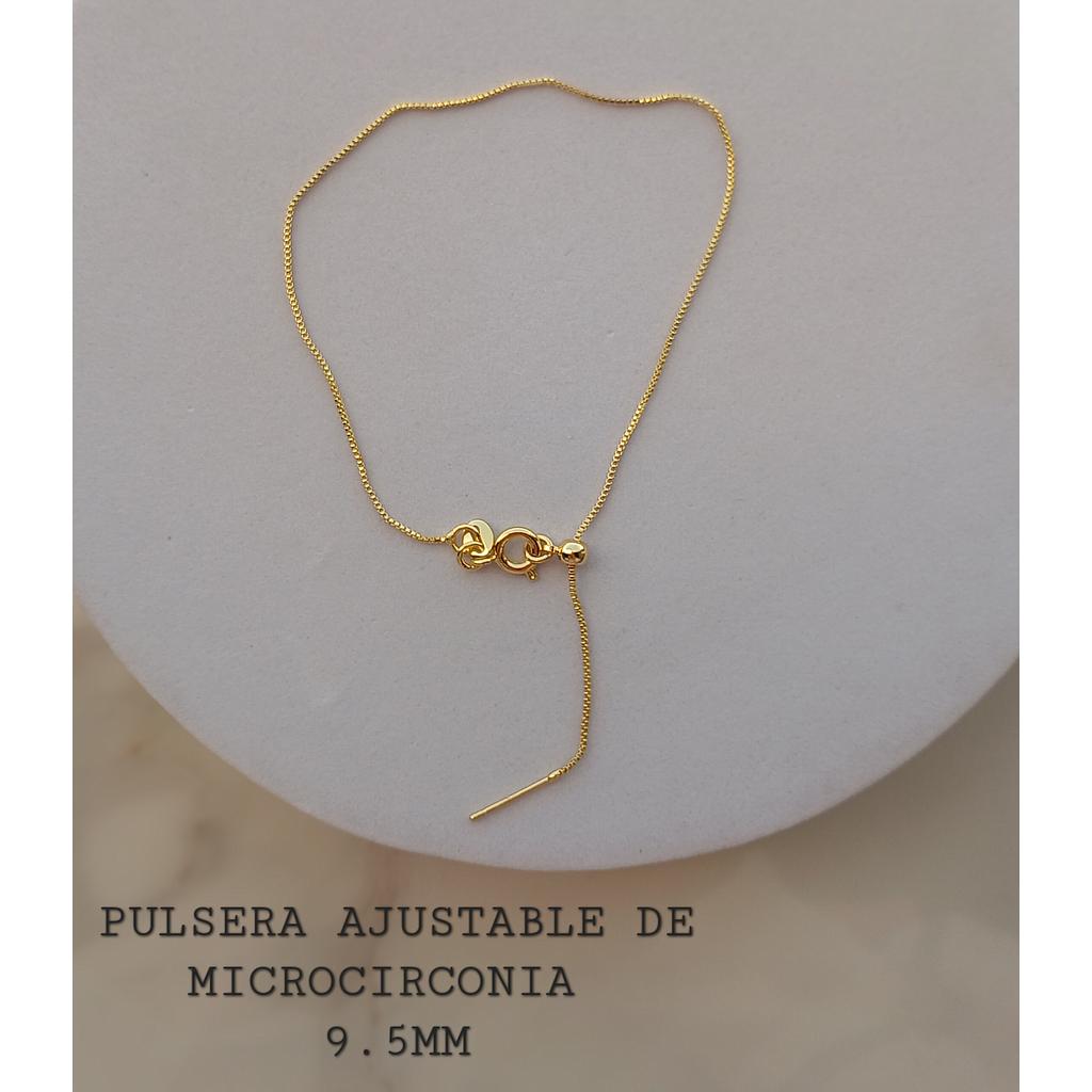 PULSERA AJUSTABLE DE MICROCIRCONIA