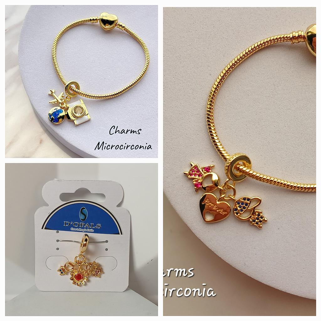 CHARMS VARIOS DE MICROCIRCONIA