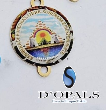 DIJE ESCUDO NACIONAL ACERO