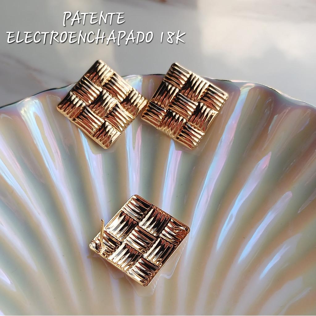 PATENTE DE ELECTROENCHAPADO 18K 26MM