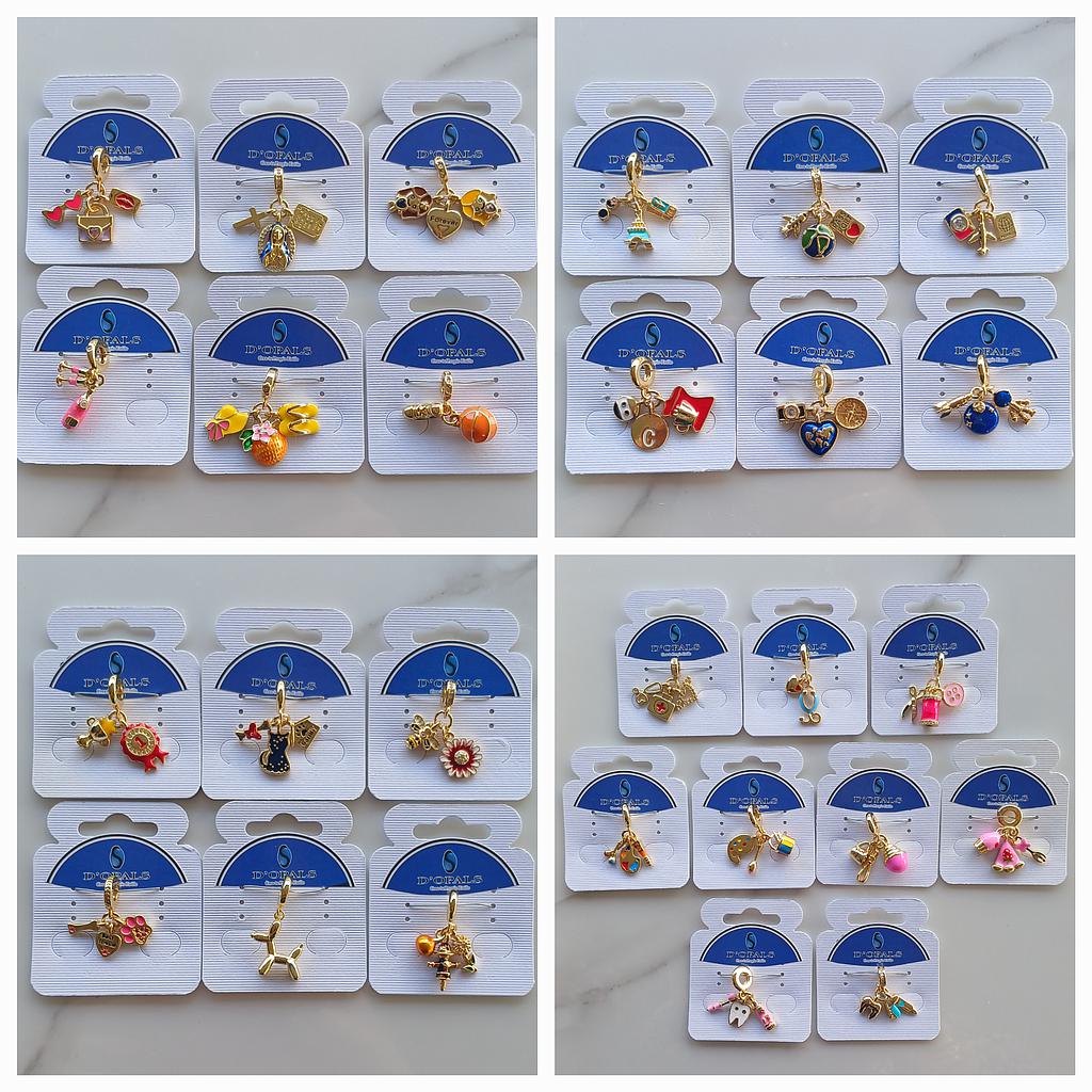 CHARMS VARIOS DE MICROCIRCONIA