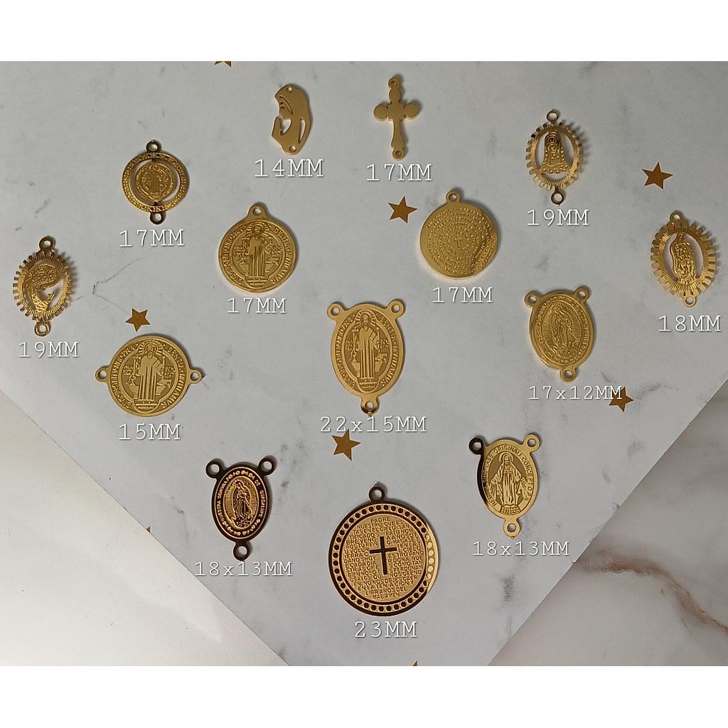 DIJES VARIOS RELIGIOSOS DE ACERO