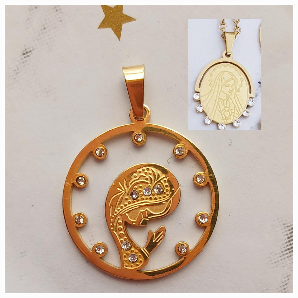 DIJES DE VIRGEN ACERO