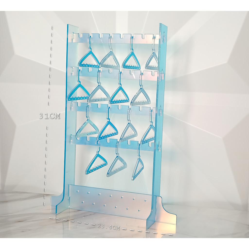 EXHIBIDOR DE GANCHITOS PARA ARETES 4 NIVELES