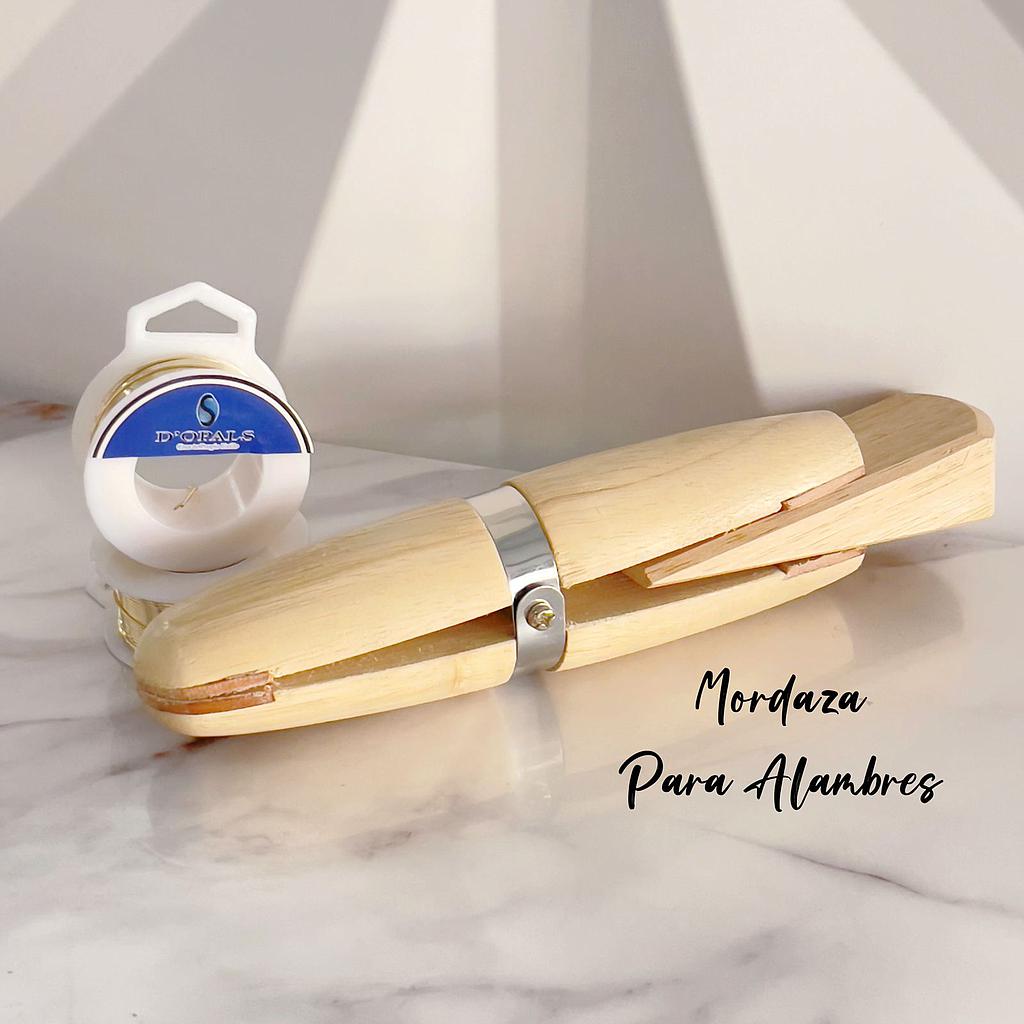 MORDAZA DE MADERA PARA ALAMBRE