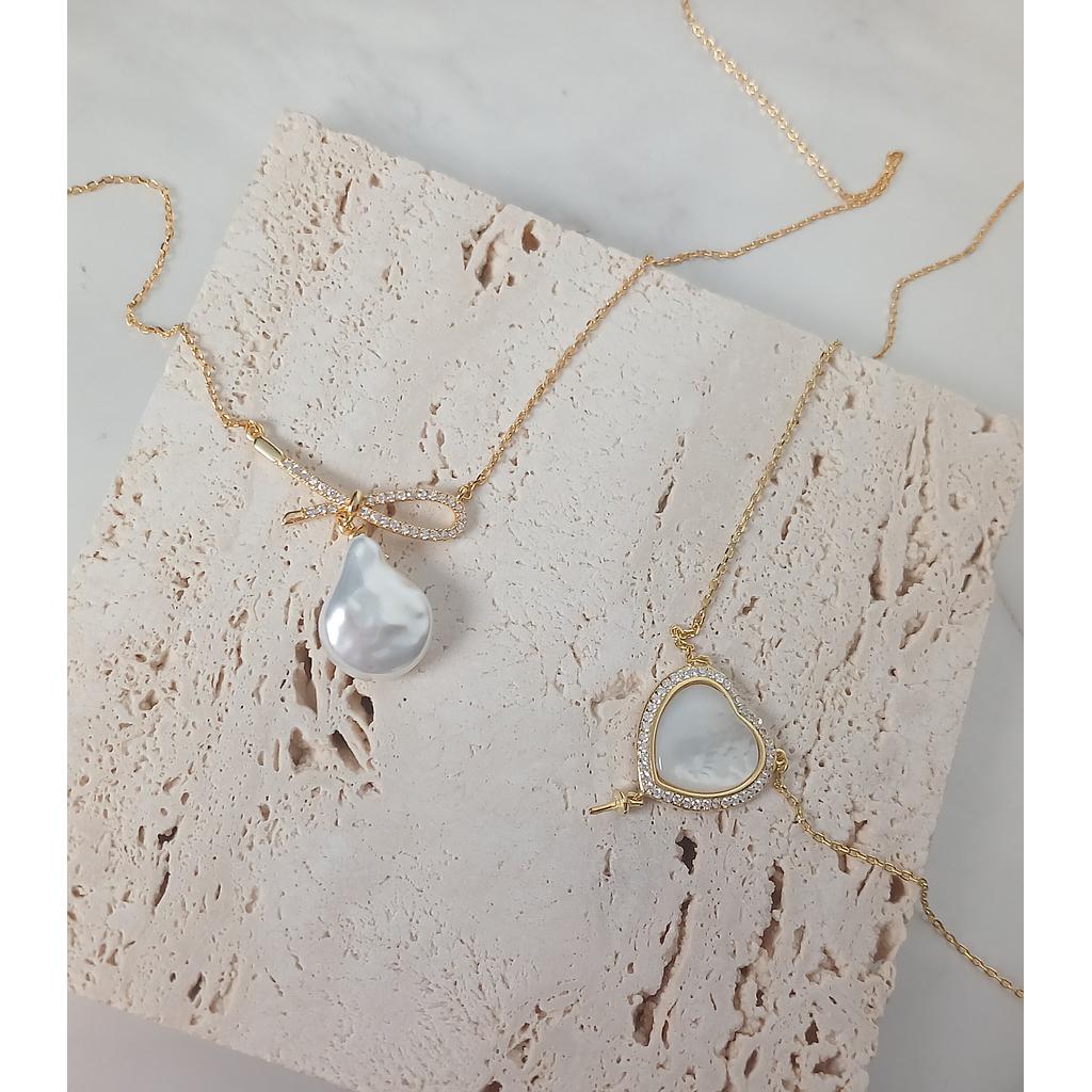 CADENAS CON PIN DE PLATA CON BAÑO